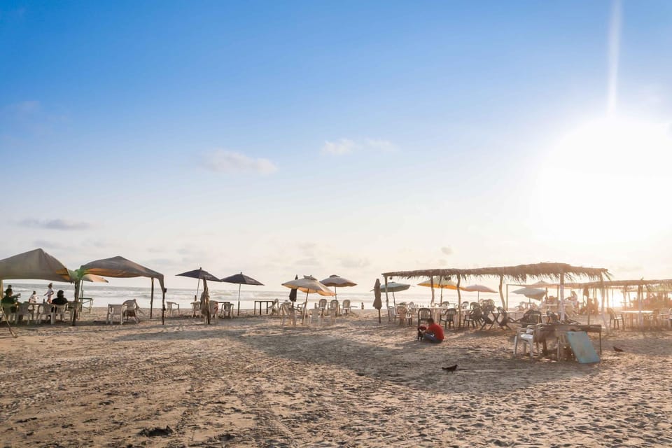 Day, Natural landscape, Beach, sunbed