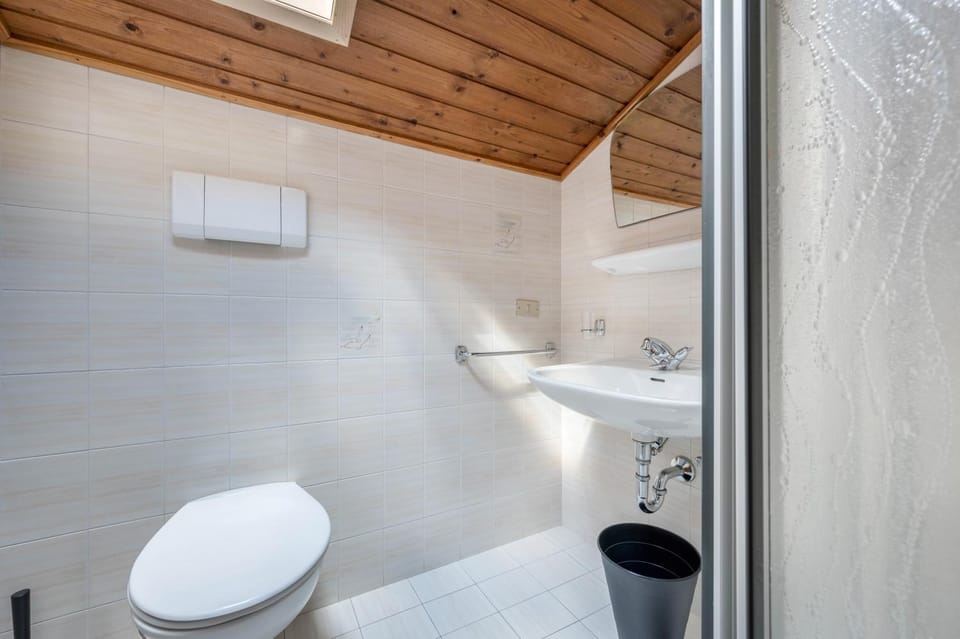 Bathroom, Living room