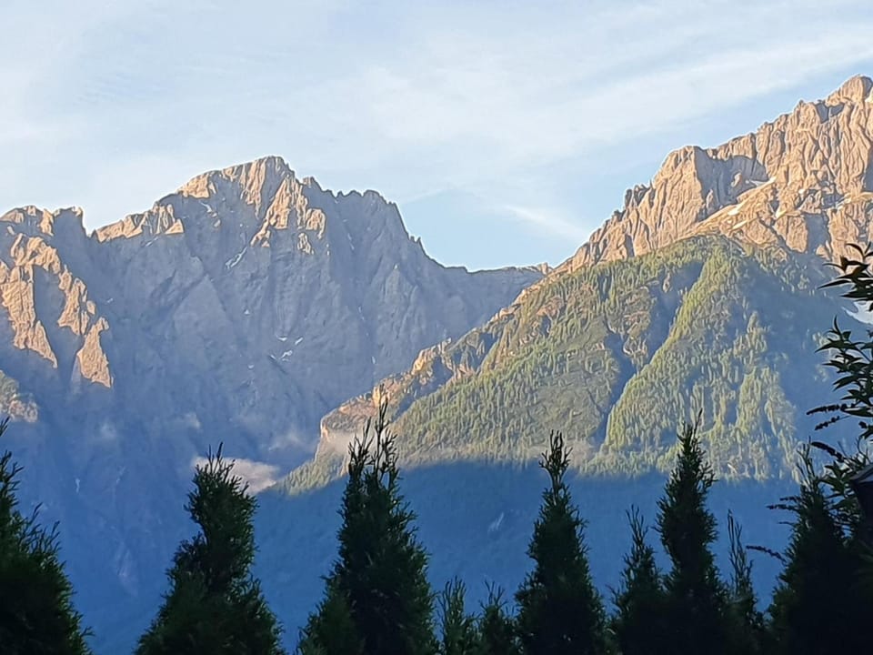 Property building, Natural landscape, Mountain view