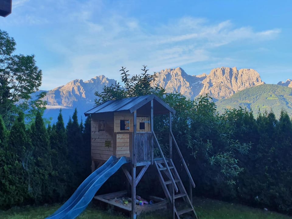 Property building, Children play ground, Mountain view