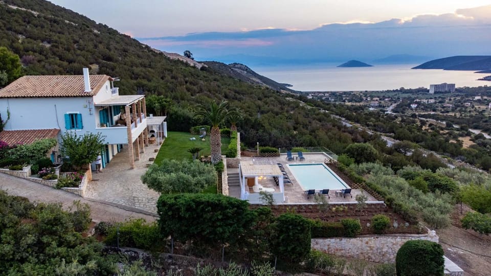 Property building, View (from property/room), Garden view, Mountain view, Sea view, Swimming pool