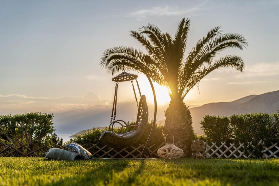 Garden, Decorative detail, Sunset