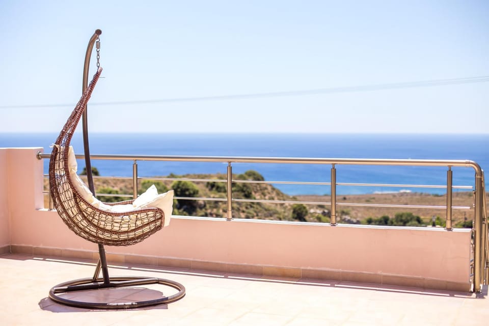 Day, Natural landscape, View (from property/room), Balcony/Terrace, Sea view