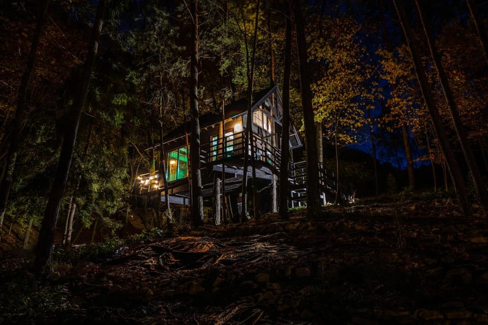 Na Skraju Lasu Domek na Drzewie & Glamping Apartment in Masovian Voivodeship