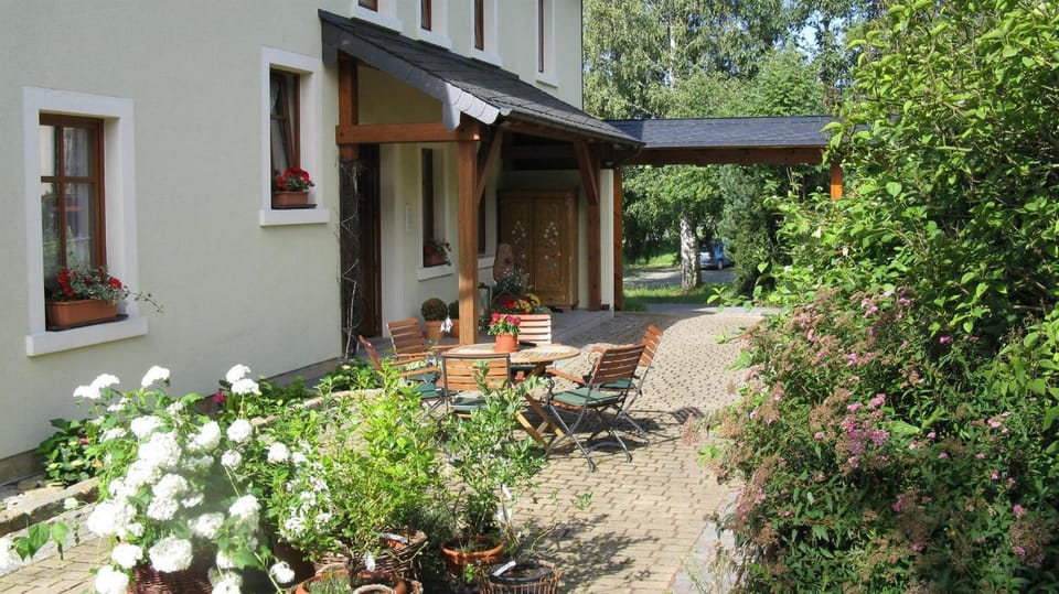 Property building, Patio