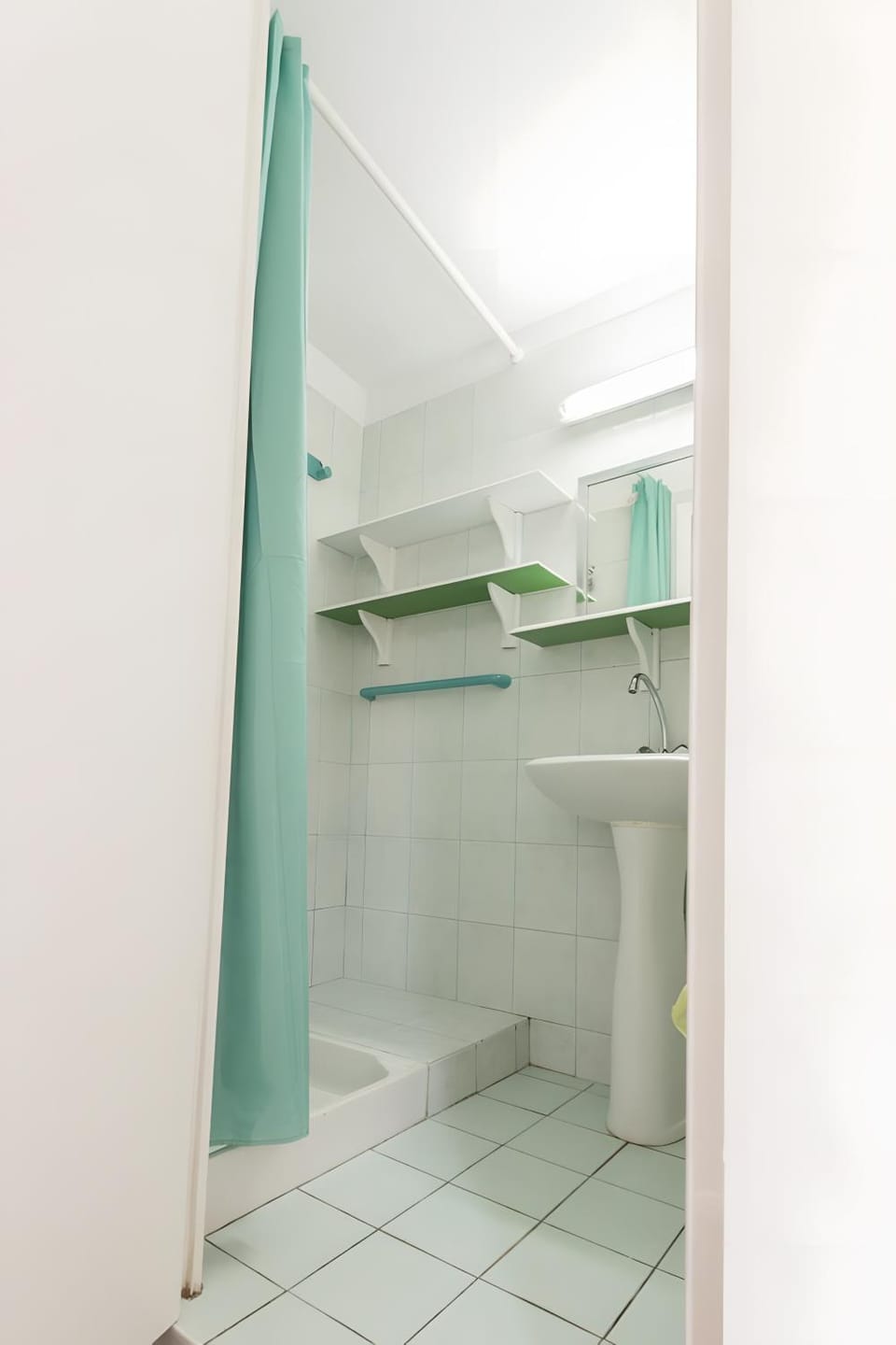 Bathroom, Living room