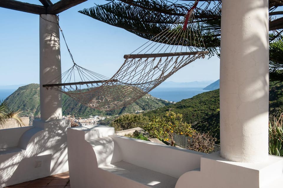 Summer, View (from property/room), Balcony/Terrace, Garden view, Landmark view, Mountain view, Sea view
