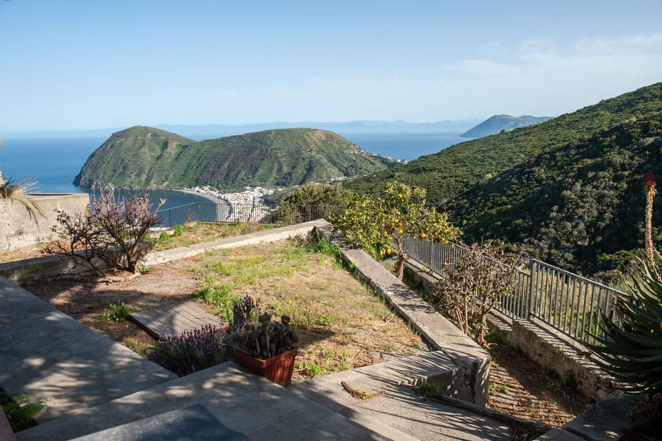 Bird's eye view, Summer, Garden, View (from property/room), Garden view, Landmark view, Sea view, Inner courtyard view