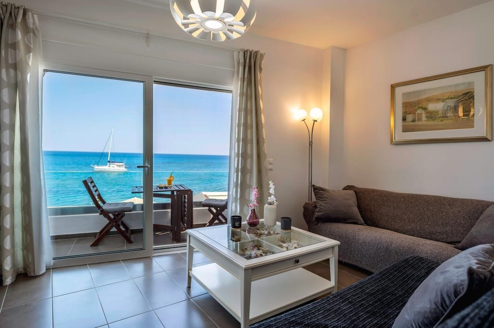 Kyma Crete Beachfront Apartment in Lasithi
