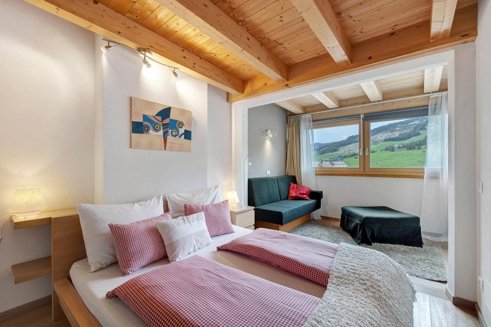 Property building, Living room, Bedroom