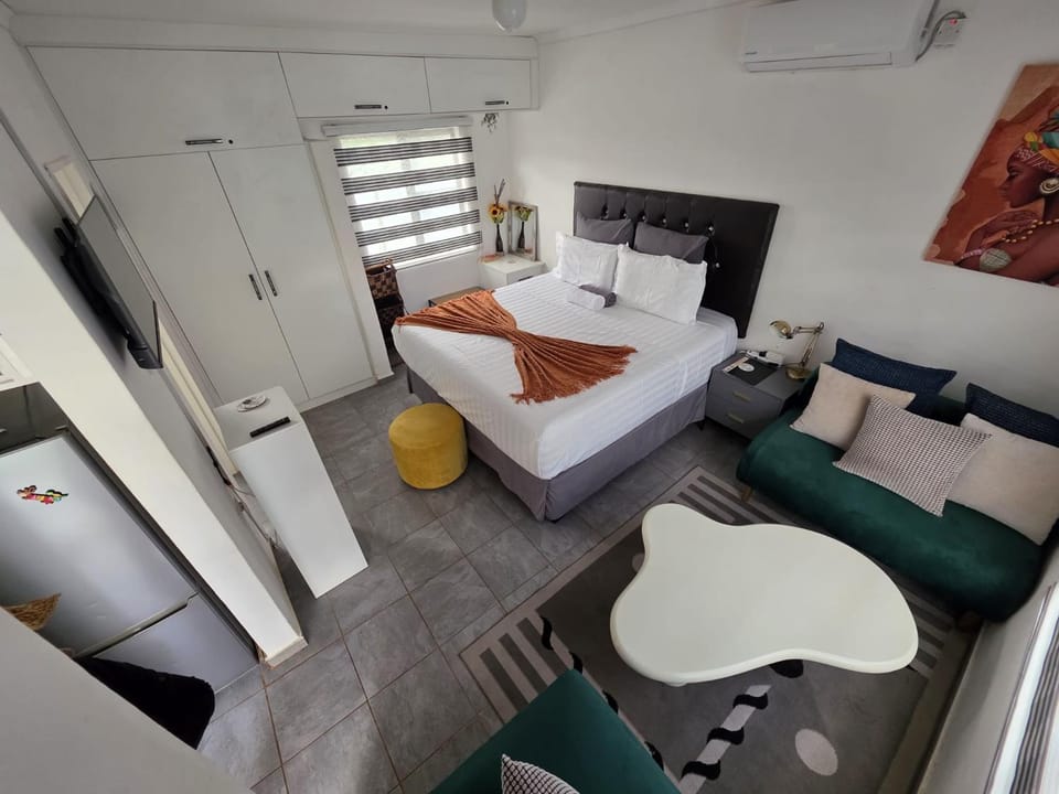 TV and multimedia, Living room, Seating area, Bedroom, wardrobe, air conditioner