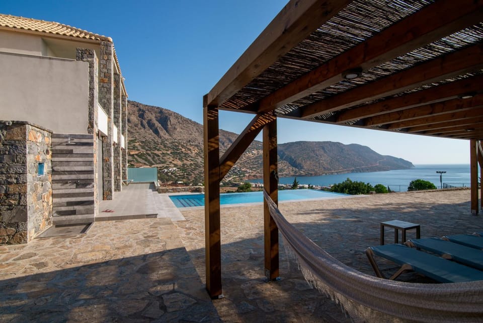 Patio, Beach, Mountain view