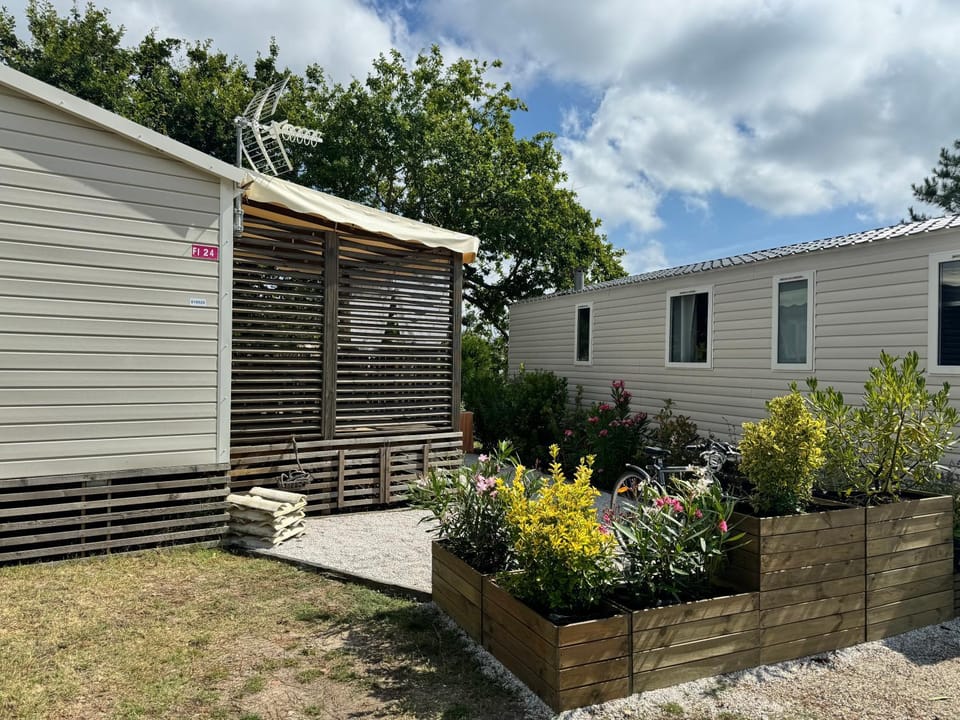 Property building, Garden view