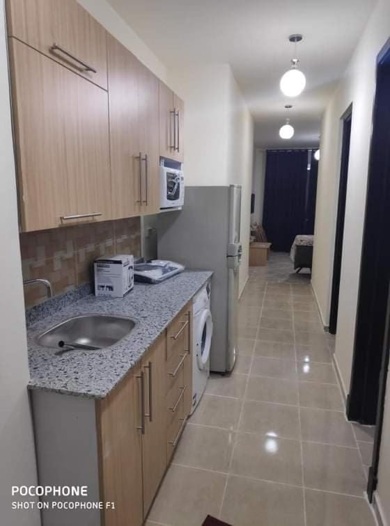 شقه للايجار بورتو السخنه ألعاب مائية فرش مميز فندقي مكيفه Apartment in Egypt