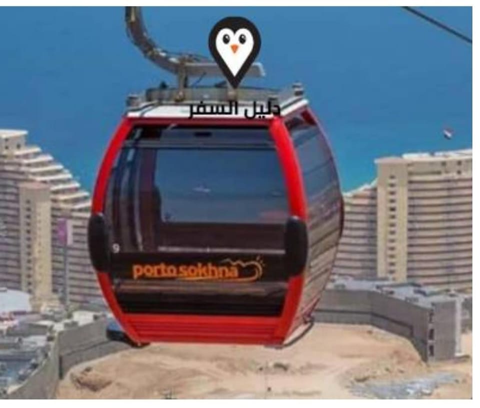 شقه للايجار بورتو السخنه ألعاب مائية فرش مميز فندقي مكيفه Apartment in Egypt