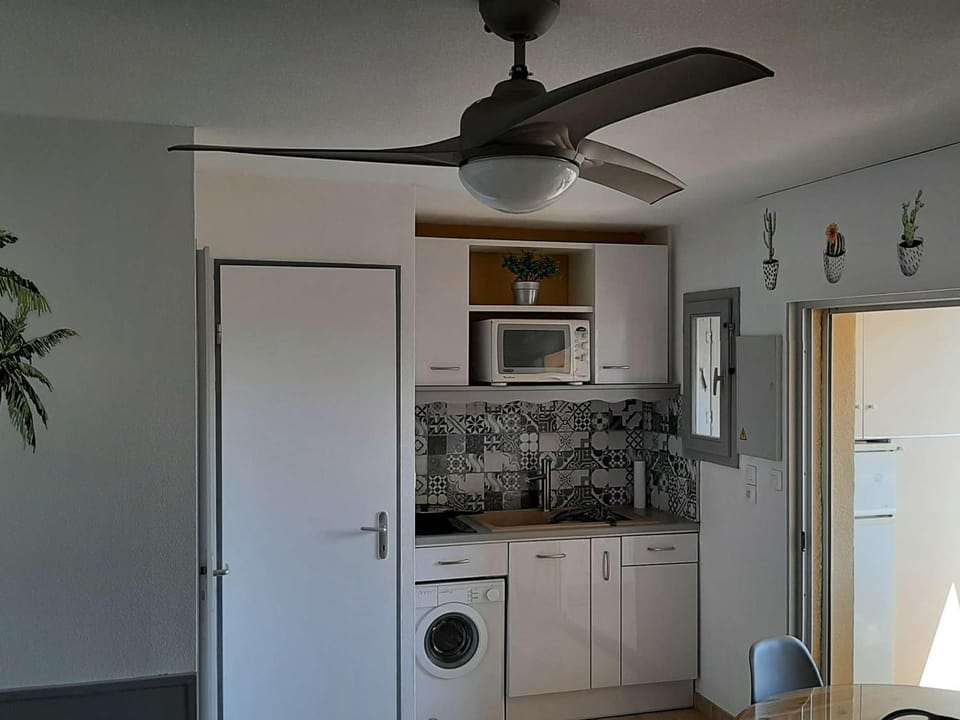 Appartement rénové 4 pers avec loggia et parking, à 50m de la plage! - FR-1-326-757 Apartment in Marseillan
