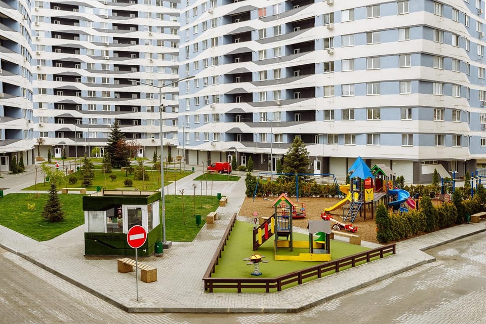 Property building, Children play ground