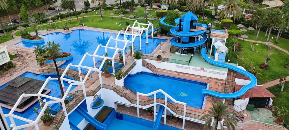 Bird's eye view, Aqua park, Pool view, Swimming pool
