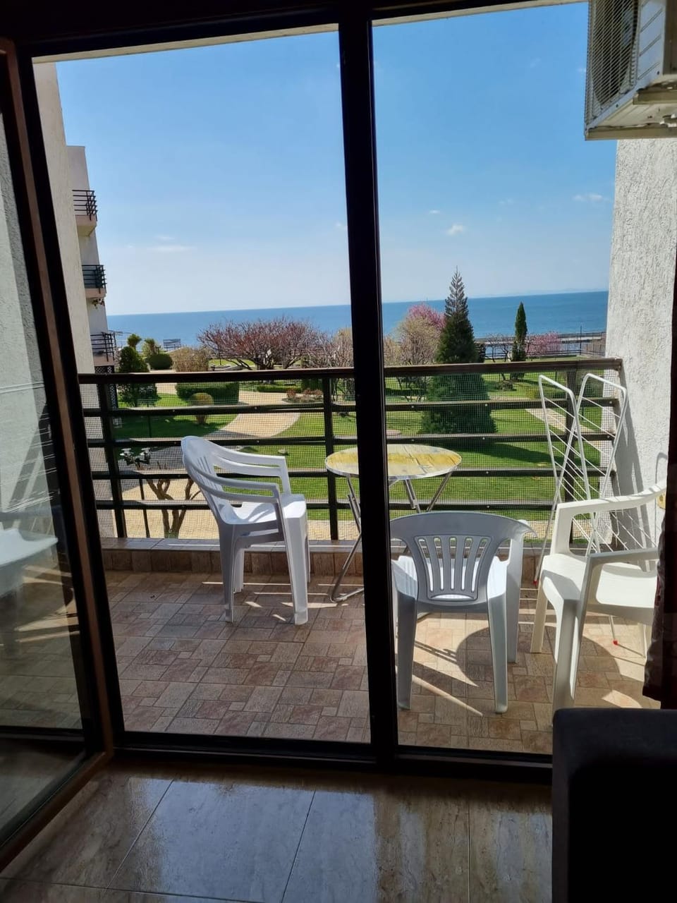 Day, View (from property/room), Balcony/Terrace, Seating area, Sea view