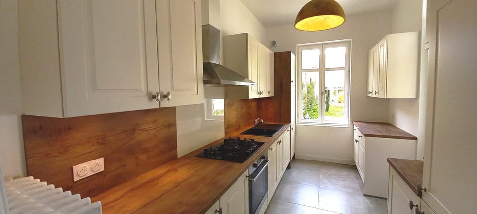 Communal kitchen, stove, kitchen