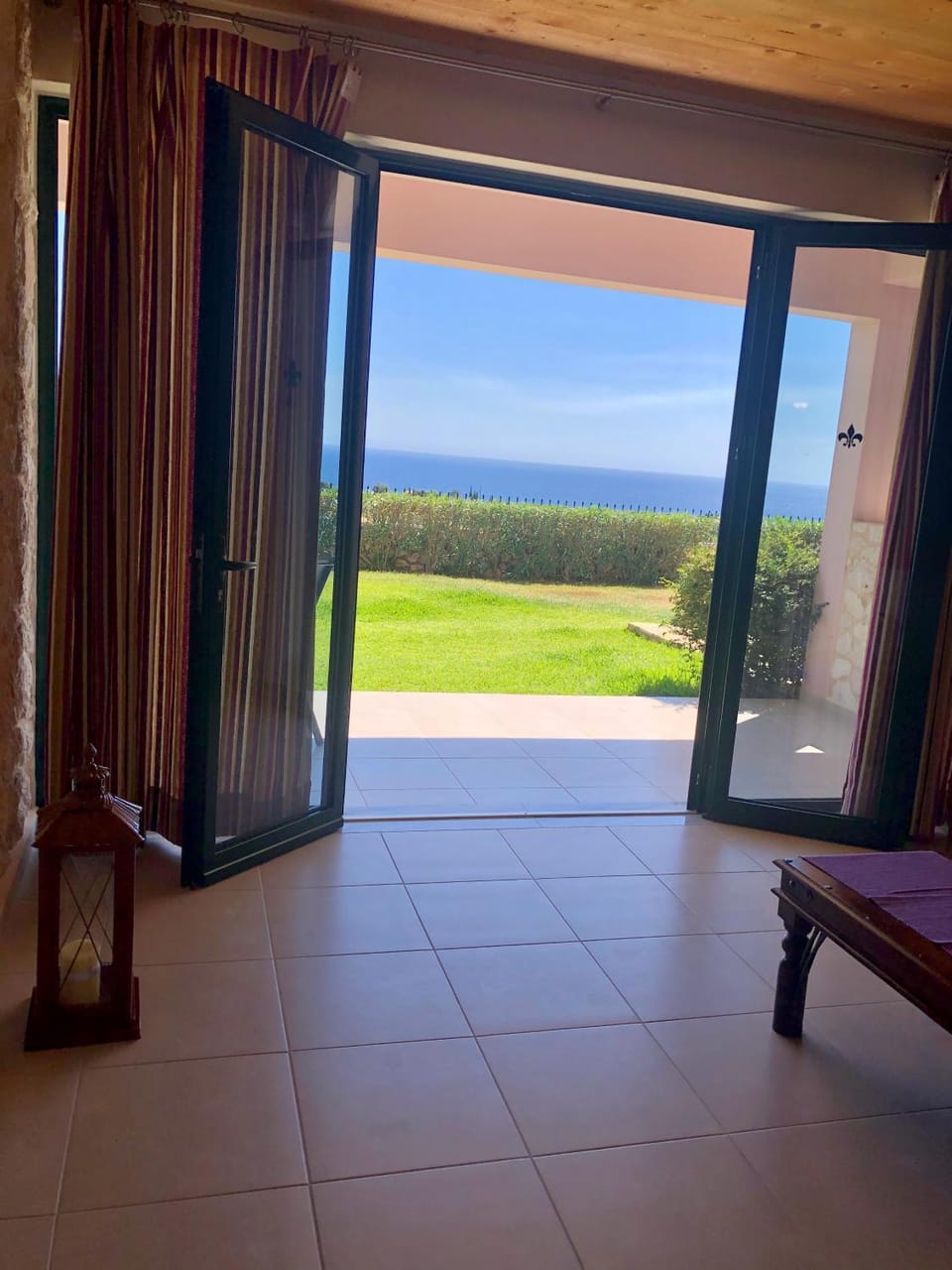 View (from property/room), Balcony/Terrace, Garden view, Sea view