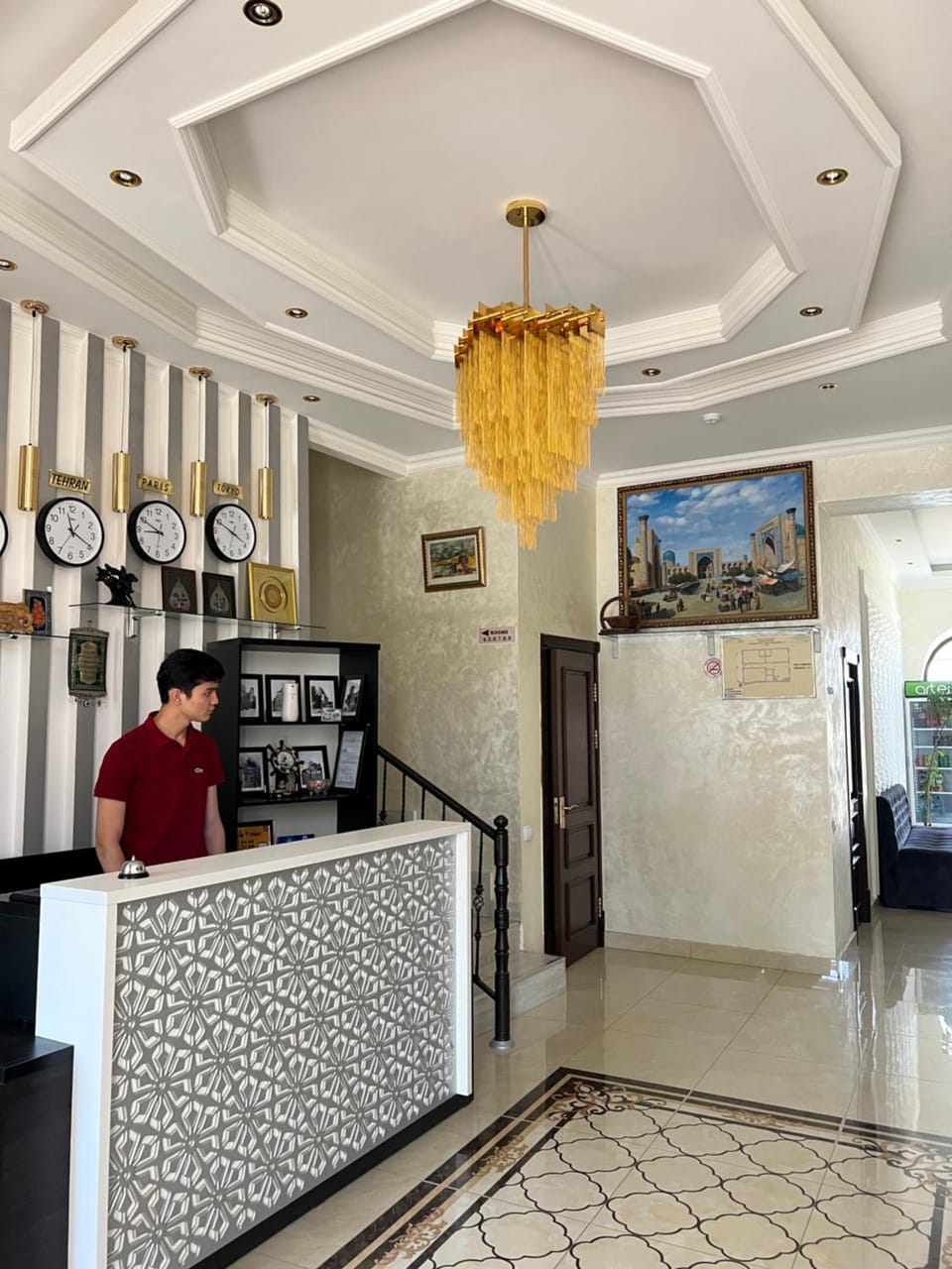 Staff, Lobby or reception