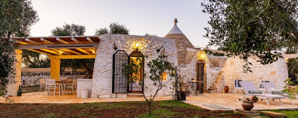 Trullo Cinderella mit Mountainbike & Pool House in Province of Taranto