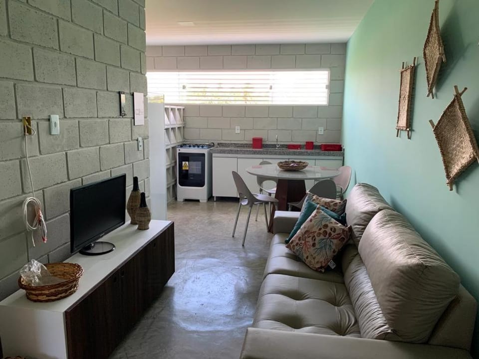 Living room, kitchen