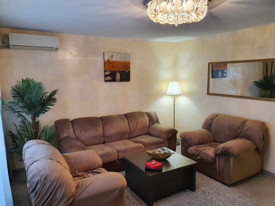 Living room, air conditioner
