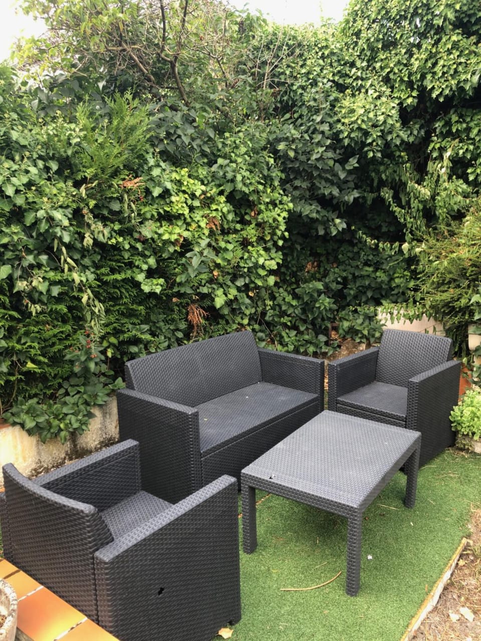 Garden, Balcony/Terrace, Living room, Seating area, Garden view
