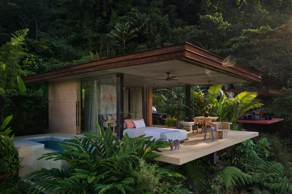 Property building, Natural landscape, Garden, Garden view, Pool view, Swimming pool, sunbed