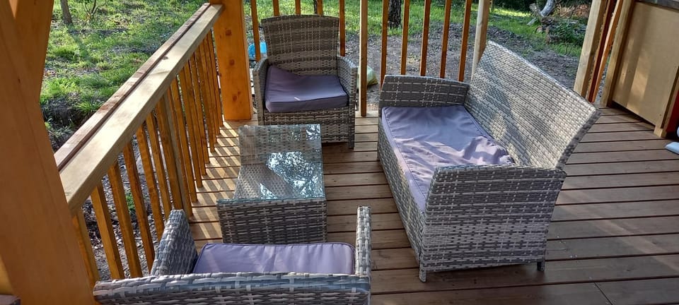 Patio, Balcony/Terrace, Garden view