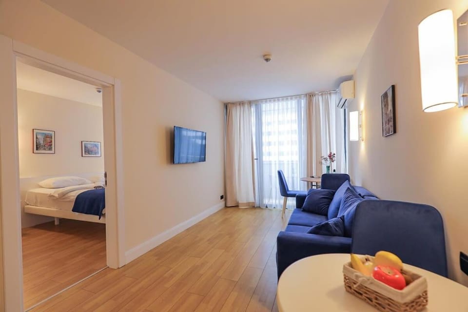 Lovely 1BR apartment with balcony by the Black sea beach Apartment in Batumi