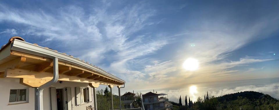 Property building, Sunset