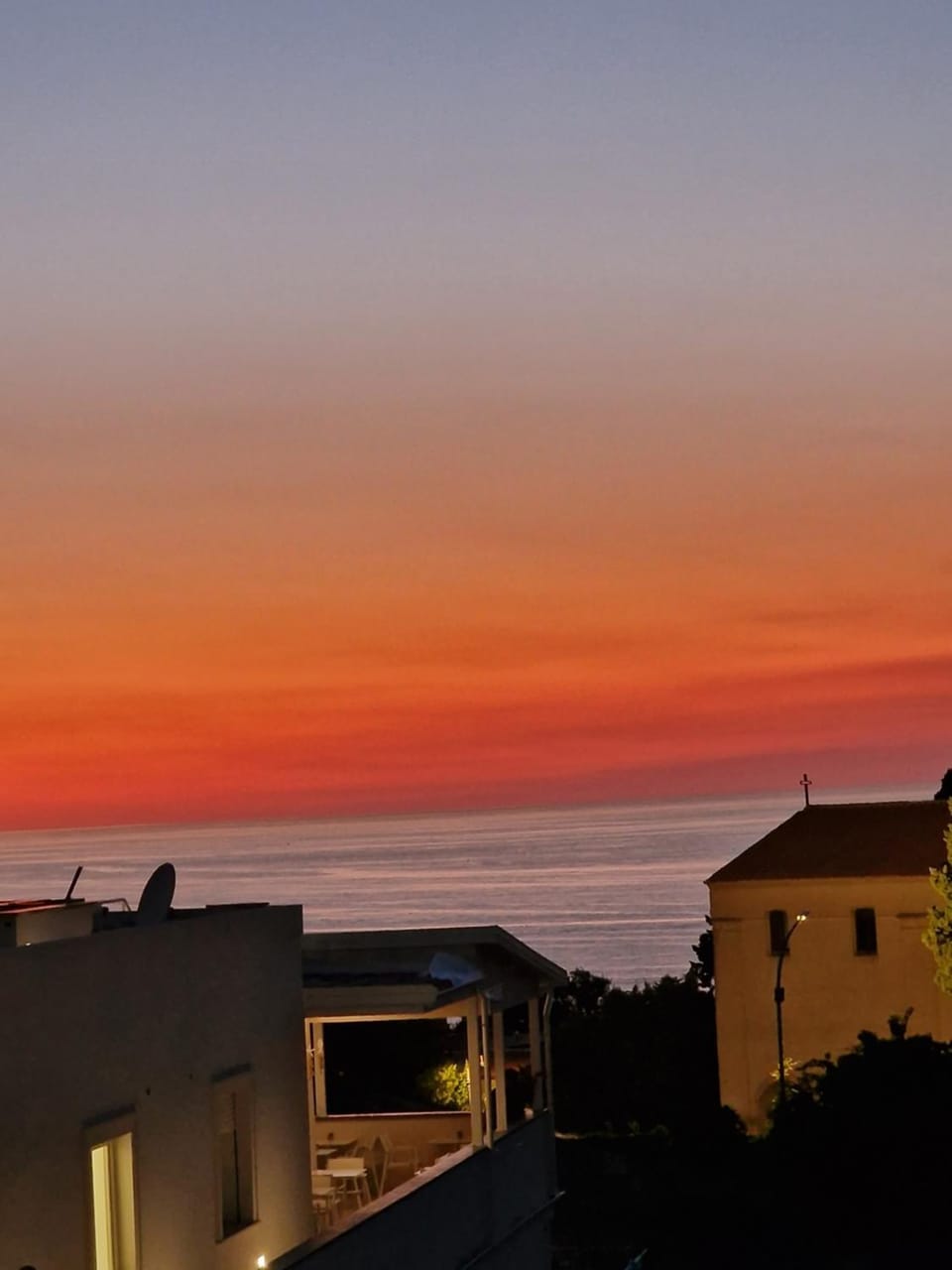 Sea view, Sunset