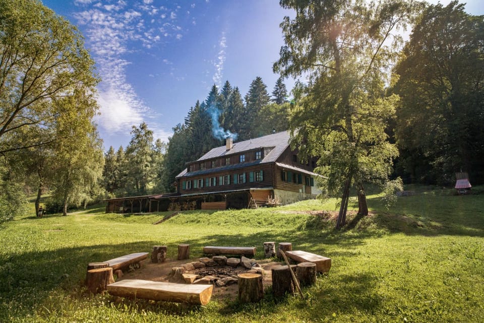 Property building, Off site, Garden view