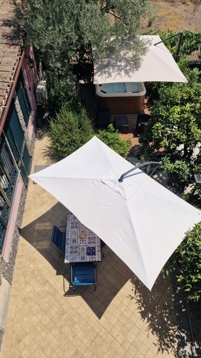 Patio, Day, Garden