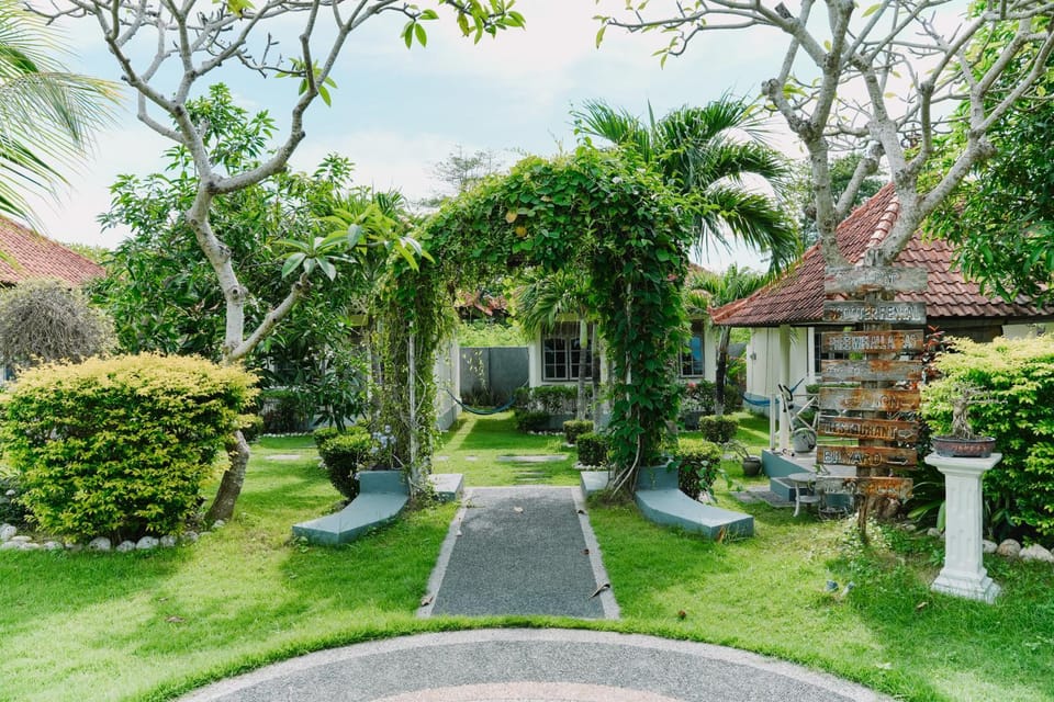 Property building, Garden