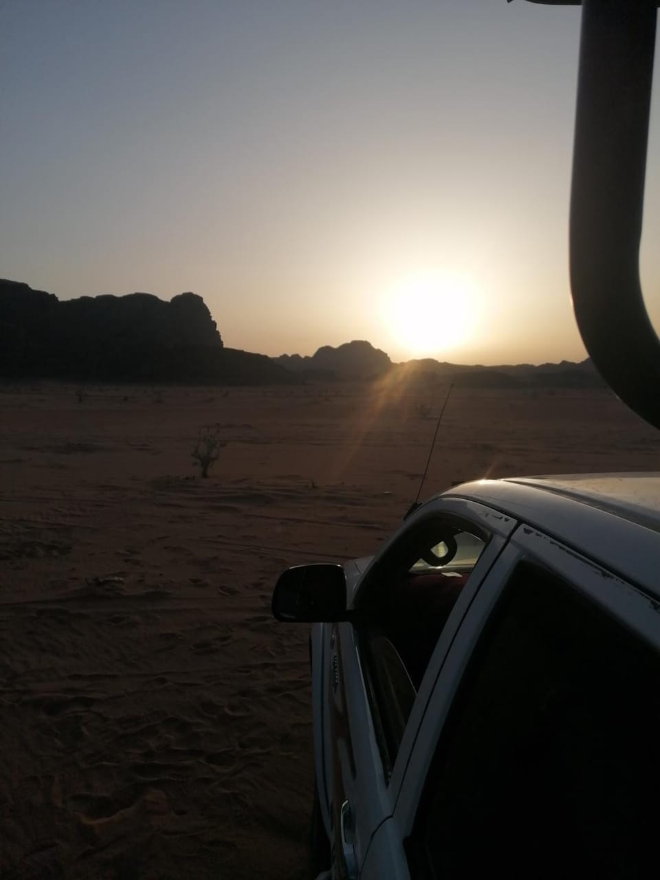 The sun of Wadi Rum Luxury tent in Africa