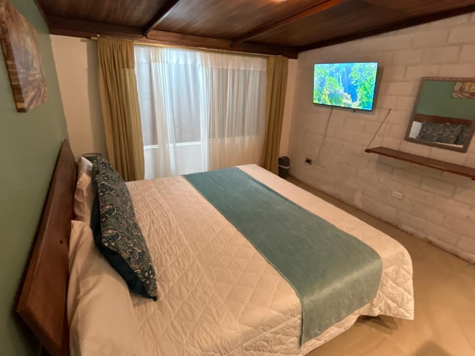 Bed, TV and multimedia, Photo of the whole room, Bedroom