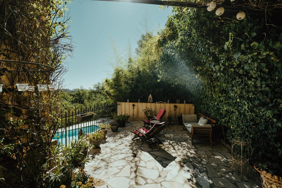 Trainhouse with big pool Villa in Flayosc