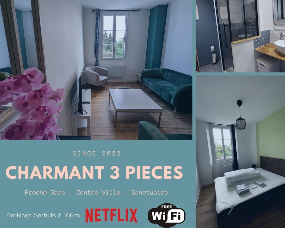 Charmant T2 bis proche Gare et Centre Ville - Parking proche Apartment in Lourdes