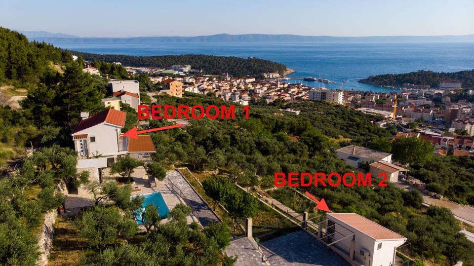 Property building, Garden, Bedroom