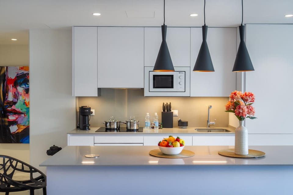 Kitchen or kitchenette, Food and drinks, Food, minibar, pet friendly, stove