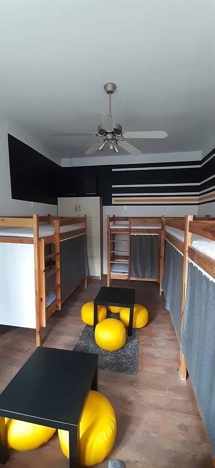 Photo of the whole room, bunk bed
