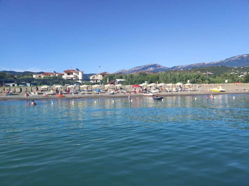 Beach, Mountain view, Sea view