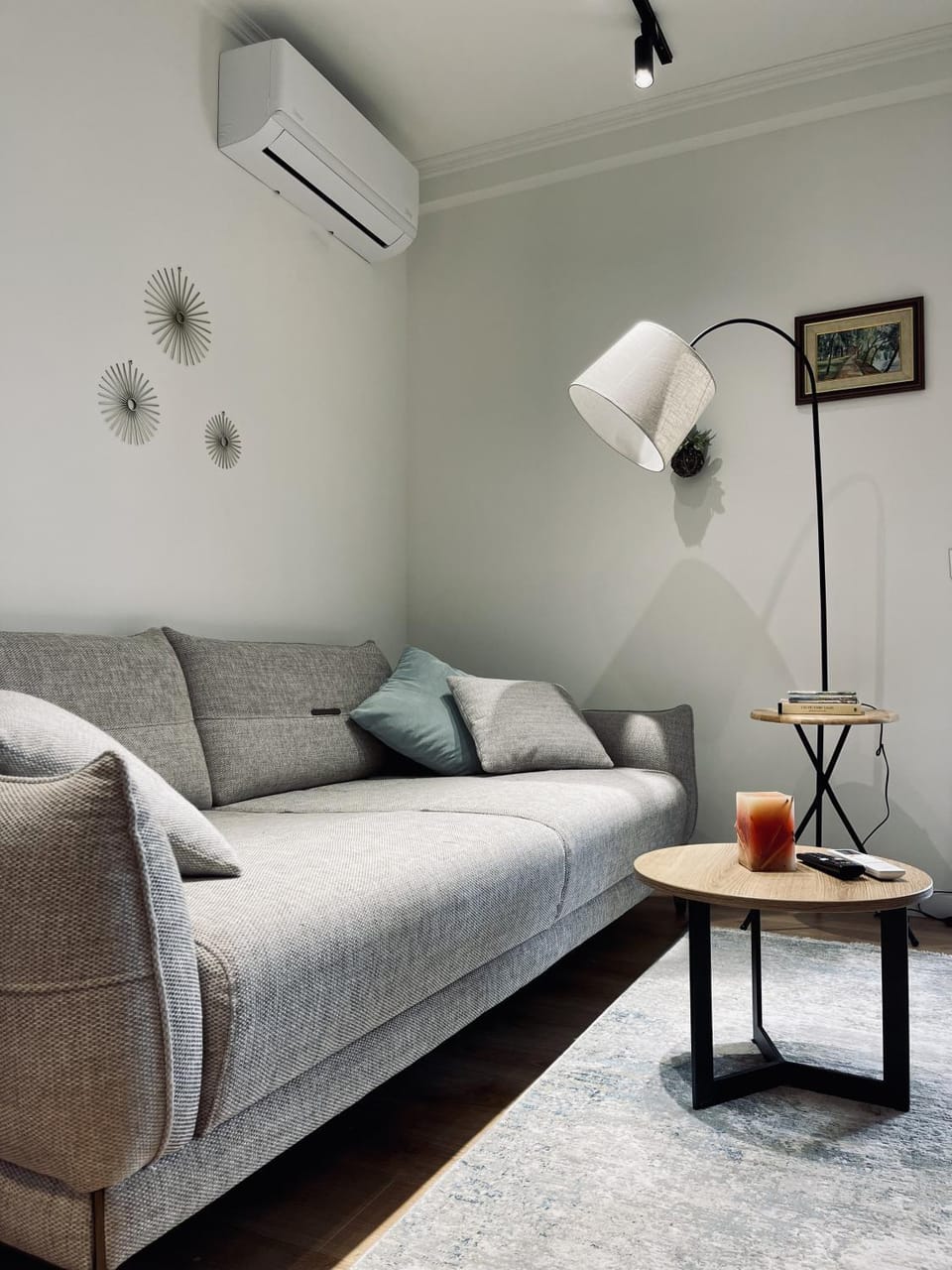 Living room, air conditioner