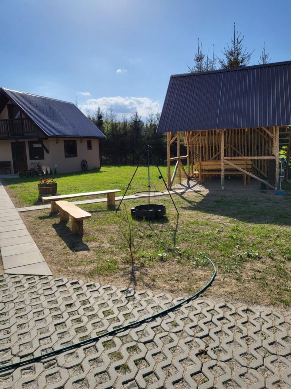 Property building, Garden