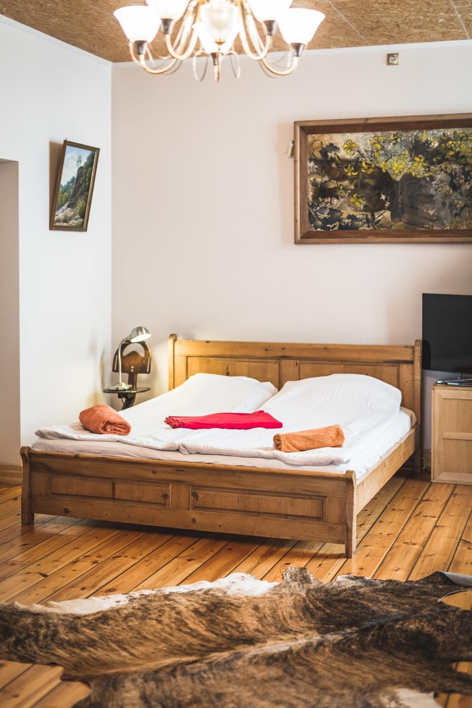 Bed, TV and multimedia