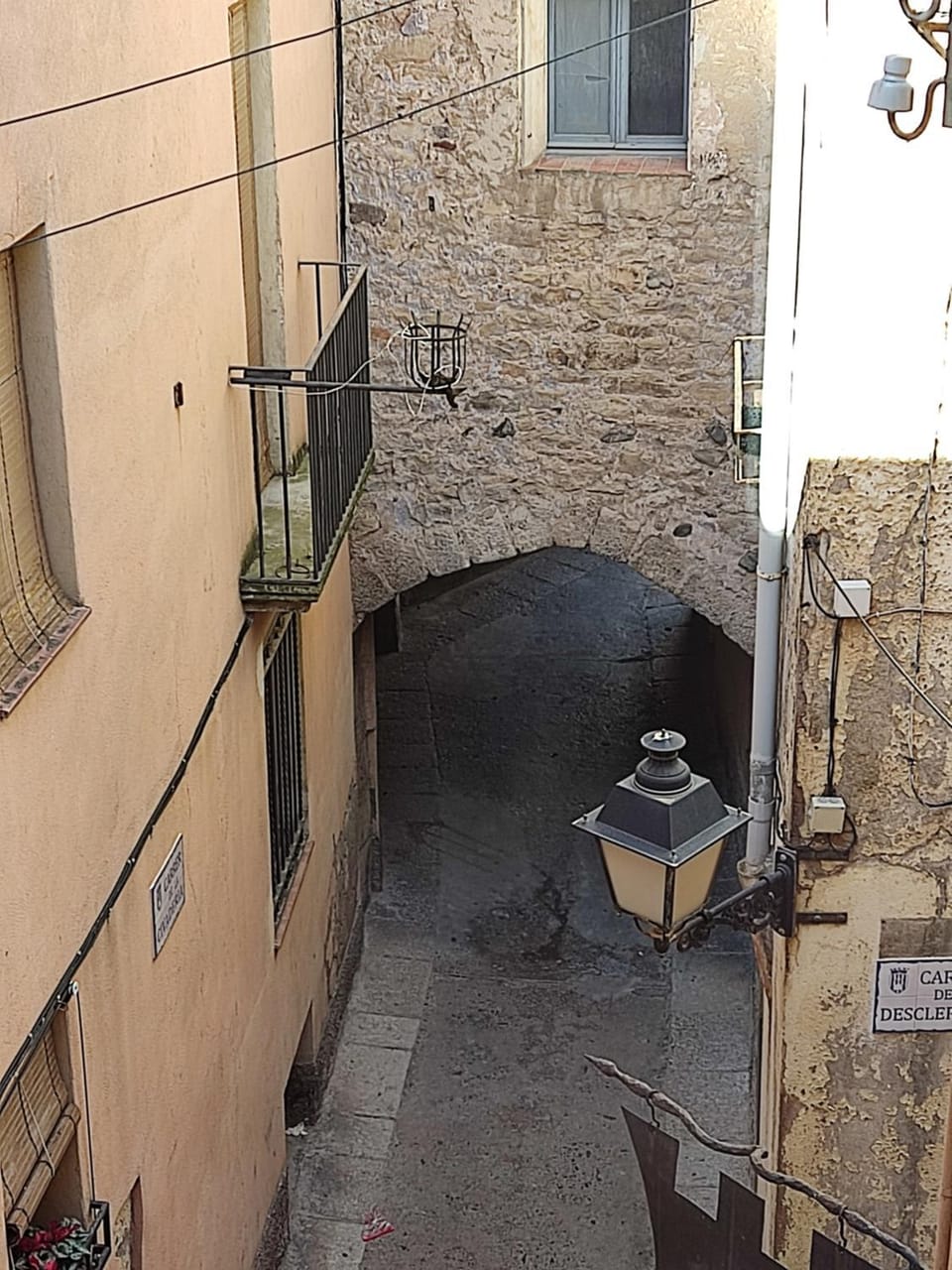 Quiet street view